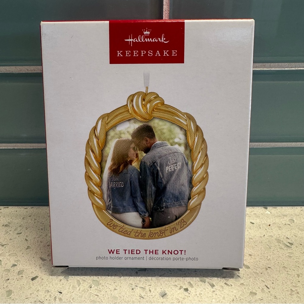 Hallmark Keepsake Christmas Ornament Newly Married 2023 NIB